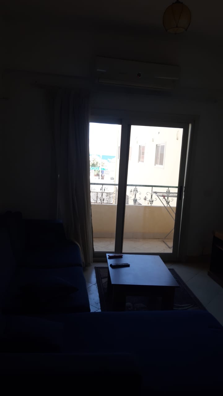 1519 1 bedroom apartment in compound with pool in Hadaba